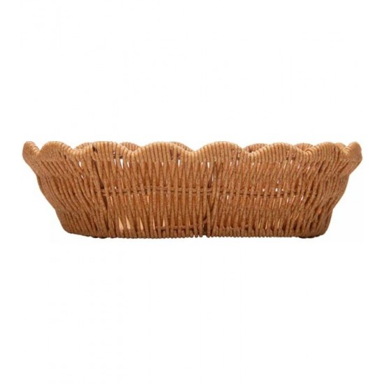 Cesta Terraço 25cm x 16cm x 7,5cm Rattan 